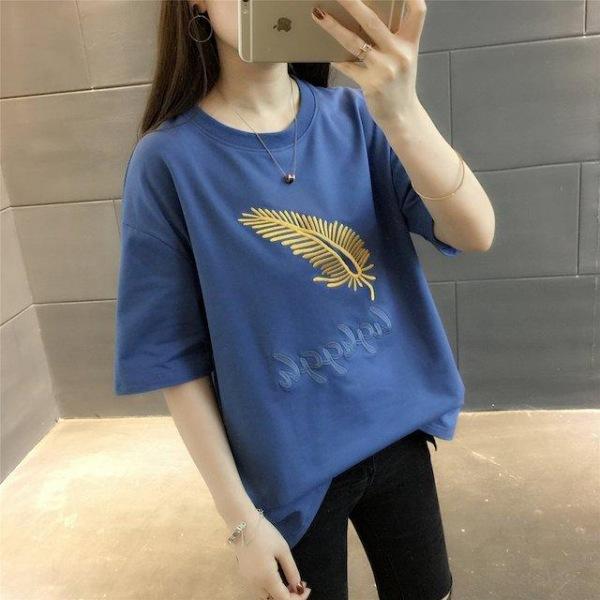 [해외]Dch 2018 여성 루즈핏 기본 반팔티 티셔츠 티 셔츠셔츠 남방