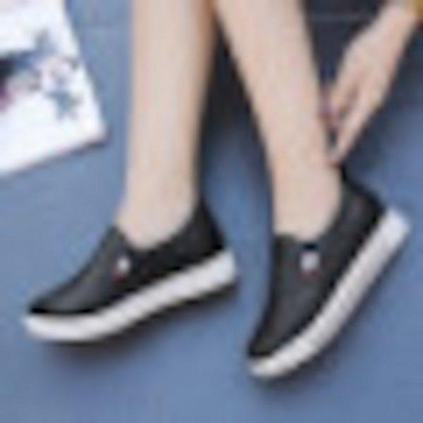 [해외]Dch 2018 끈없이 아메리칸 스타일 봄 여성의 유럽풍 대세소녀 스텔스 내부 만조 간단한 신발 슈즈 스니커즈