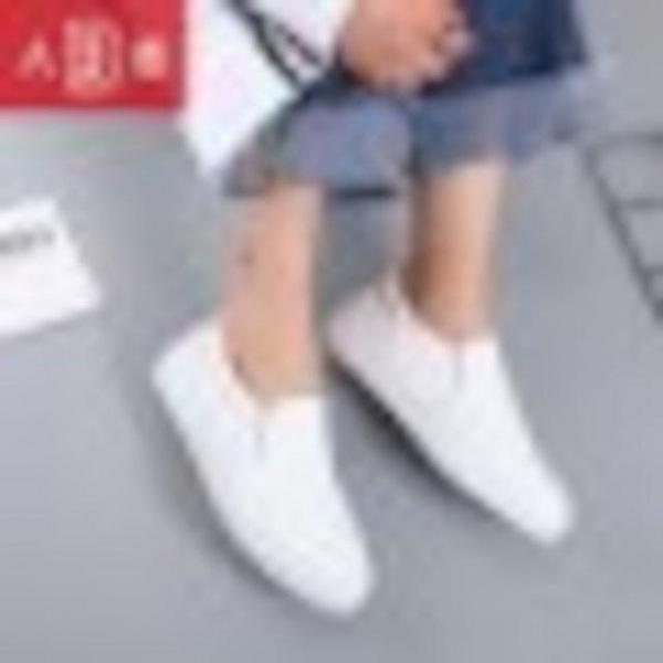 [해외]Dch 2018 여성의 하얀 세련된 여성의 발 캐주얼 탄성 입 여성 신발 슈즈 스니커즈