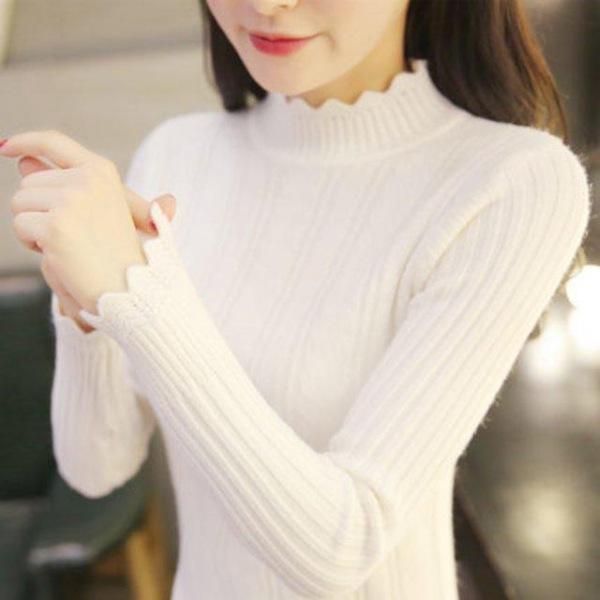 [해외]Dch 2018 여성 기본 세련된 스웨터 니트