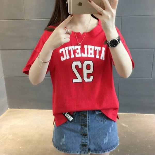 [해외]Dch 2018 여성 기본 반팔티 티셔츠 티 셔츠
