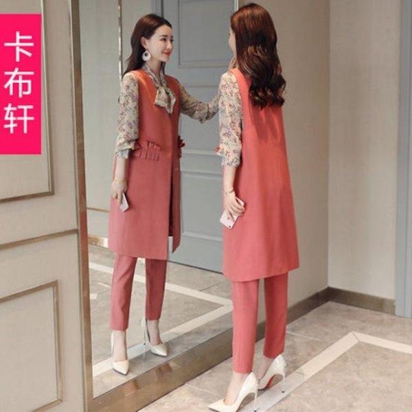 [해외]Dch 2018 여성의 봄 쾌활한 그물 빨간 옷 여성 여름 패션 케어 기계 짧은 두 조각