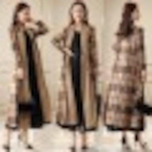 [해외]Dch 2018 년 피스 격자 전국 스타일의 드레스 원피스 유행에 의해 여성의 봄 패션 정장 스커트 치마 패션